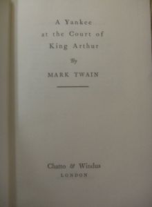 A Yankee at the Court of King Arthur