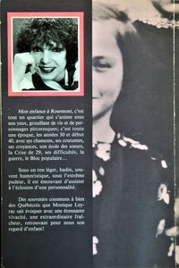 Mon Enfance à Rosemont