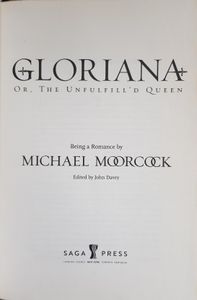 Gloriana: Or, The Unfulfill'd Queen