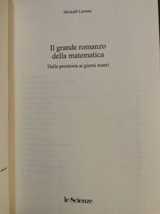 Il grande romanzo della matematica. Dalla preistoria ai giorni nostri