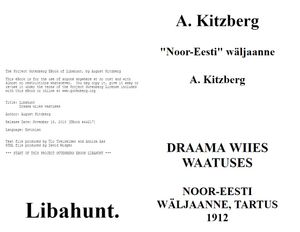 Libahunt: Draama wiies waatuses