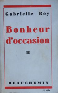Bonheur d'Occasion: II