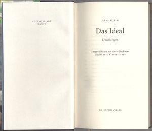 Das Ideal - Erzählungen