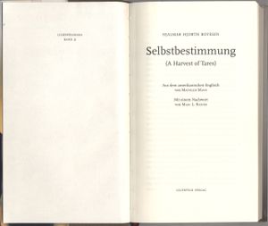 Selbstbestimmung