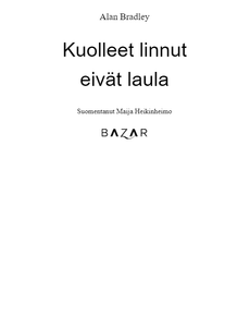 Kuolleet linnut eivät laula