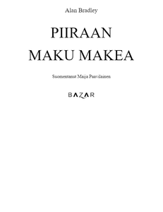 Piiraan maku makea