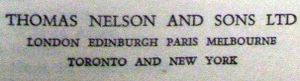 Thomas Nelson and Sons Ltd