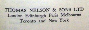 Thomas Nelson and Sons Ltd