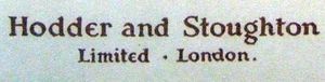 Hodder & Stoughton Ltd.