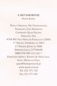 A Metamorfose