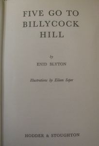 Five Go to Billycock Hill