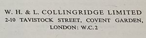 W. H. & L. Collingridge Ltd.