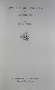 Love and Mr. Lewisham and Marriage