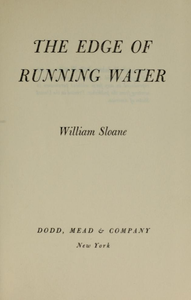 The Edge of Running Water