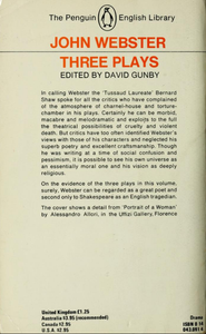 Three Plays: The White Devil / The Duchess of Malfi / The Devil's Law-Case