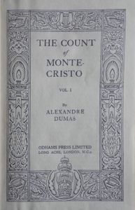The Count of Monte Cristo Volume I