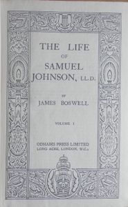 The Life of Samuel Johnson Volume I