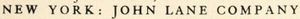 John Lane Company