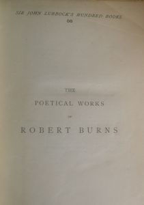 The Poetical Works of Robert Burns