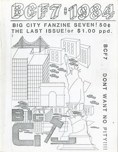 Big City Fanzine Seven