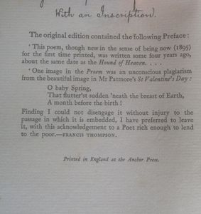 The Works of Francis Thompson - Poems: Volume I