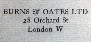 Burns & Oates Ltd