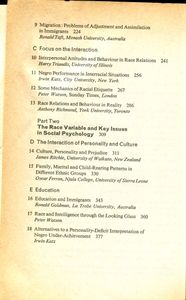Psychology and Race