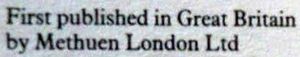 Methuen London Ltd
