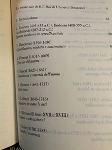 I grandi matematici