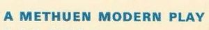Methuen Modern Plays