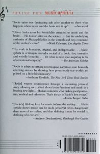 Musicophilia: Tales of Music and the Brain