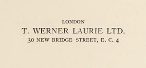 T. Werner Laurie Ltd