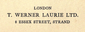 T. Werner Laurie Ltd