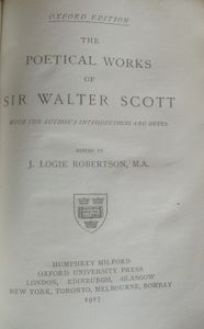 The Poetical Works of Sir Walter Scott