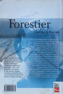Forestier, Selon Louise