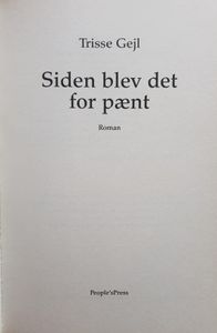 Siden blev det for pænt