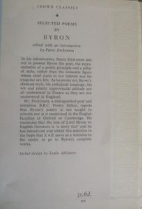Byron: Selected Poems