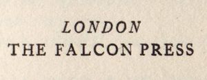 The Falcon Press