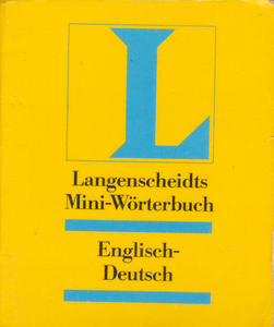 Langenscheidts Mini-Wörterbuch Englisch-Deutsch