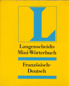 Langenscheidts Mini-Wörterbuch Französisch-Deutsch
