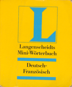 Langenscheidts Mini-Wörterbuch Deutsch-Französisch