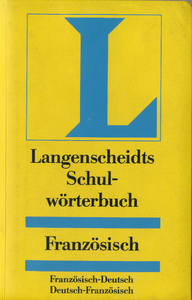 Langenscheidts Schulwörterbuch Französisch