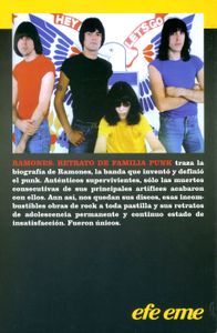 Ramones. Retrato De Familia Punk