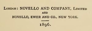 Novello, Ewer and Co.