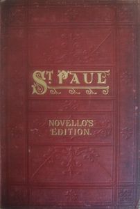 Saint Paul; An Oratorio in Vocal Score