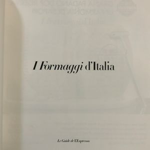 I formaggi d'Italia