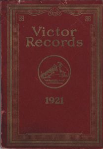 Victor Records 1921