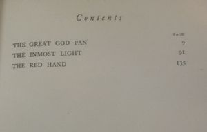 The Great God Pan