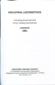 Industrial Locomotives Handbook 18EL