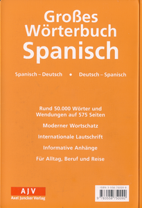Großes Wörterbuch Spanisch